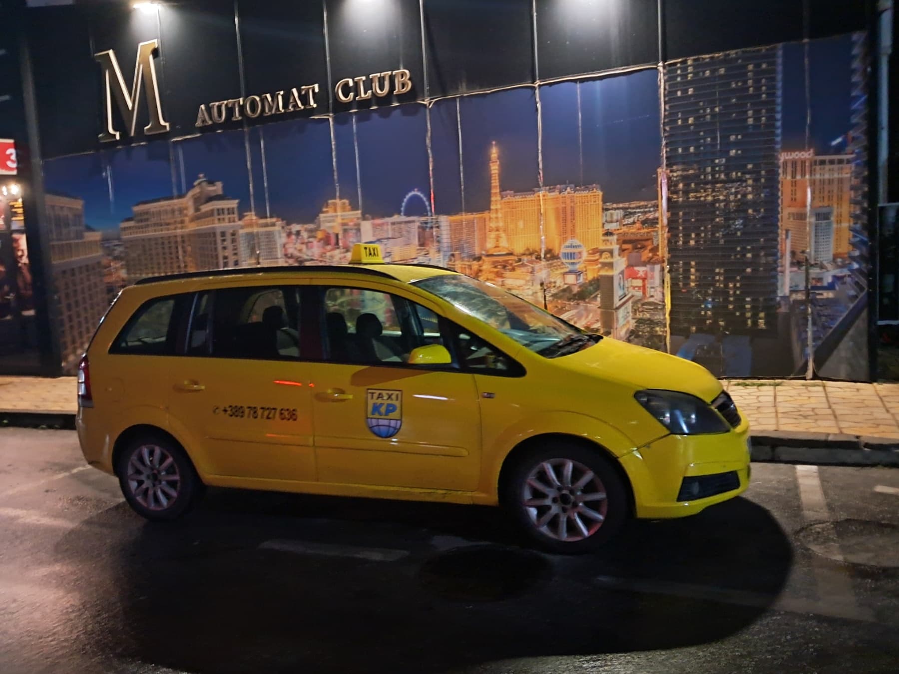 Passenger in KP Taxi, Gevgelija